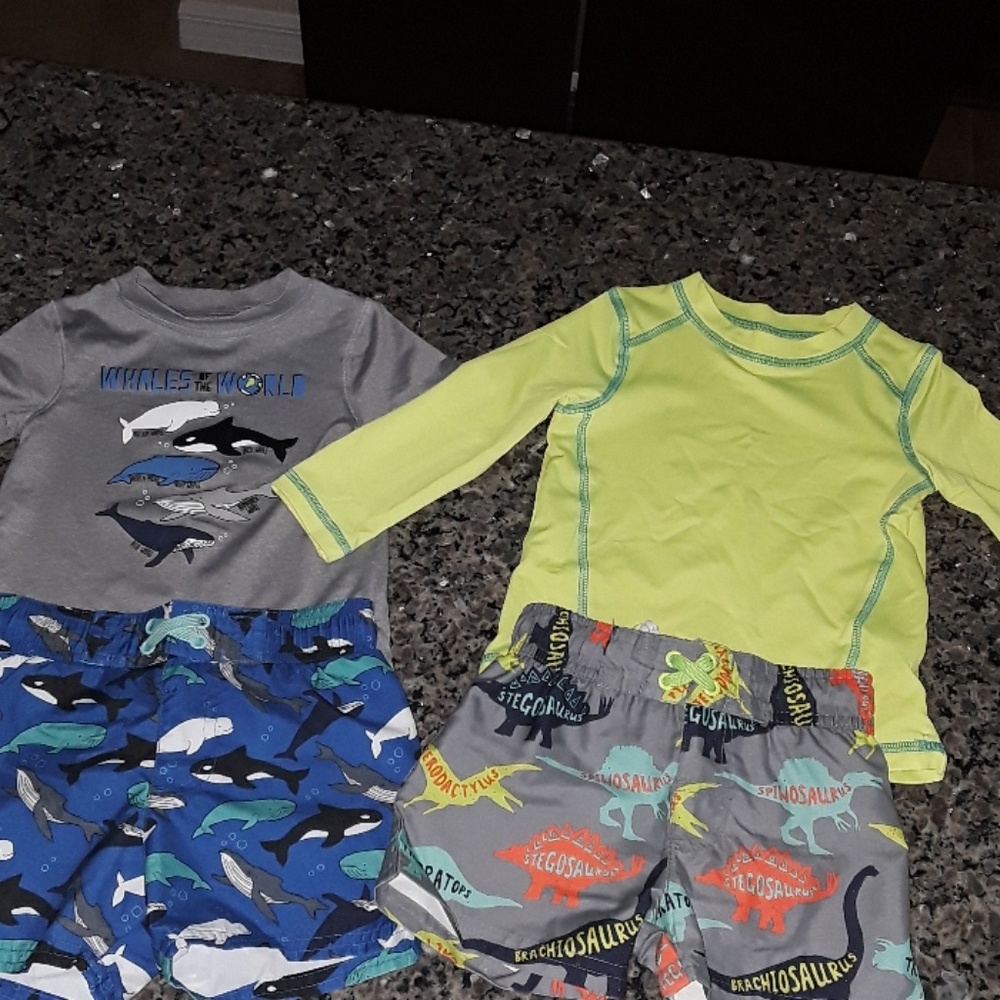 LIKE NEW! Bundle of two boys swim suits